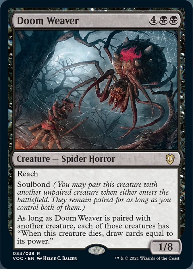 Doom Weaver [Innistrad: Crimson Vow Commander] | Fandemonia Ltd