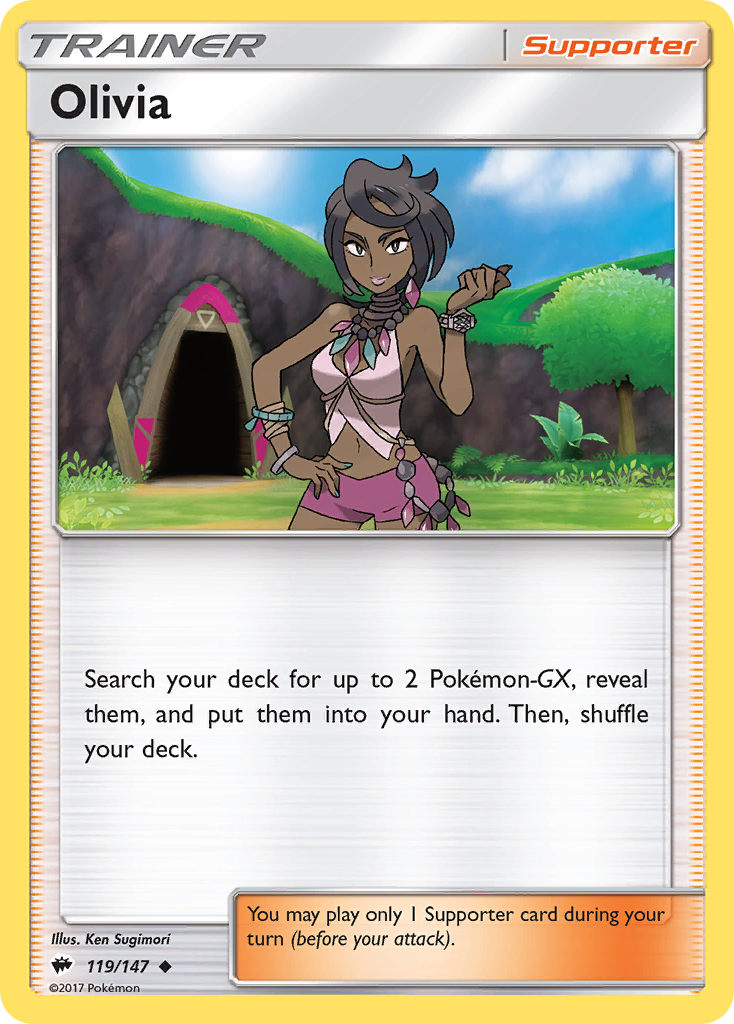 Olivia (119/147) [Sun & Moon: Burning Shadows] | Fandemonia Ltd