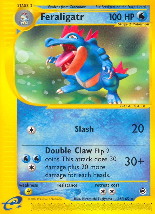 Feraligatr (46/165) [Expedition: Base Set] | Fandemonia Ltd