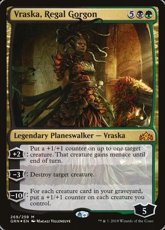 Vraska, Regal Gorgon [Guilds of Ravnica] | Fandemonia Ltd