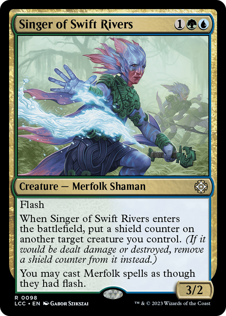 Singer of Swift Rivers [The Lost Caverns of Ixalan Commander] | Fandemonia Ltd