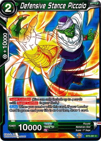 Defensive Stance Piccolo (BT5-061) [Miraculous Revival] | Fandemonia Ltd