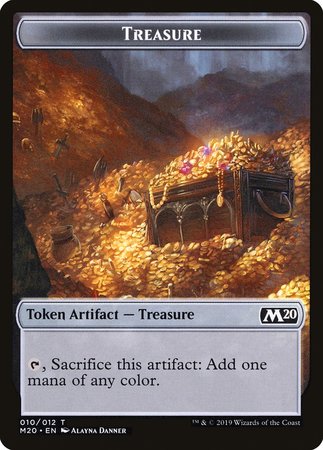 Treasure Token [Core Set 2020 Tokens] | Fandemonia Ltd