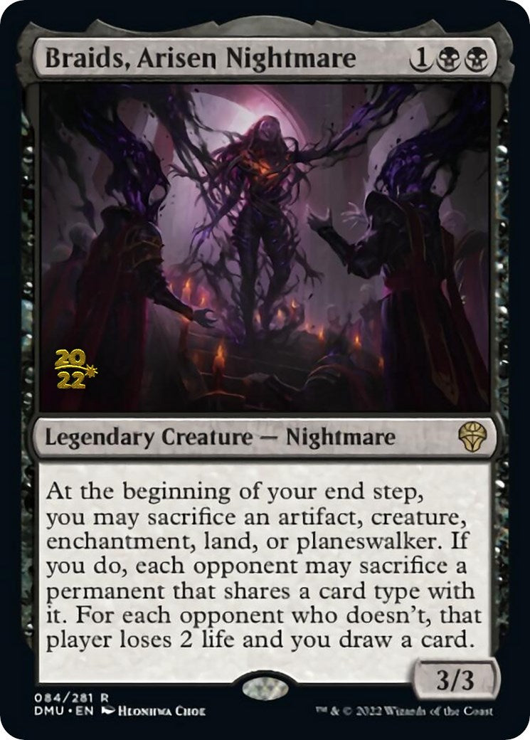 Braids, Arisen Nightmare [Dominaria United Prerelease Promos] | Fandemonia Ltd