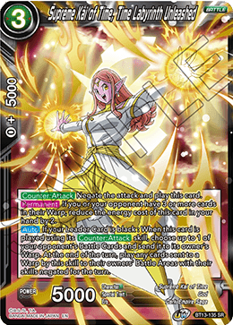 Supreme Kai of Time, Time Labyrinth Unleashed (Super Rare) [BT13-135] | Fandemonia Ltd