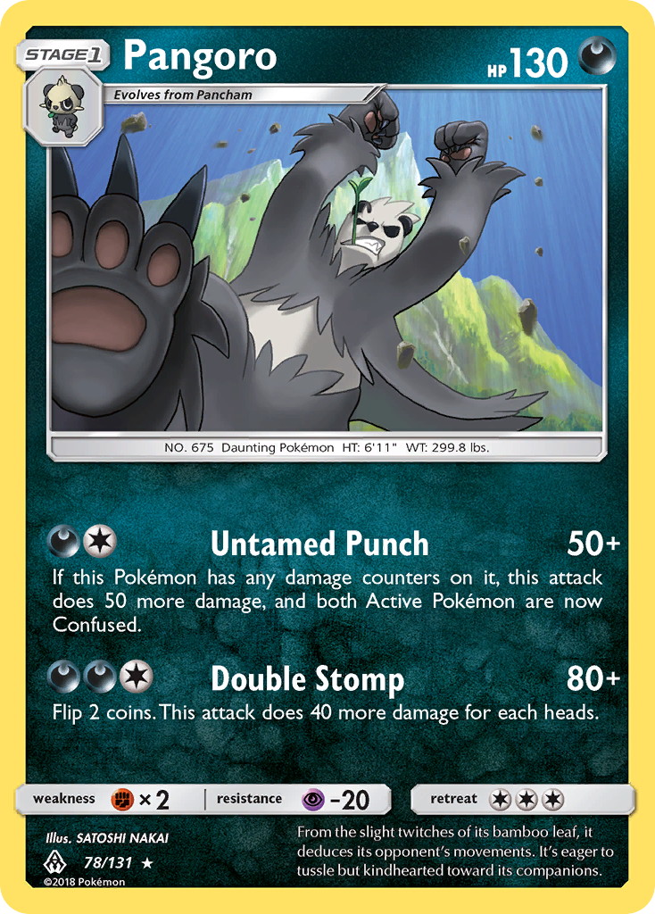 Pangoro (78/131) [Sun & Moon: Forbidden Light] | Fandemonia Ltd