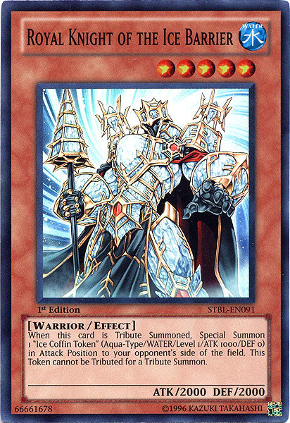 Royal Knight of the Ice Barrier [STBL-EN091] Super Rare | Fandemonia Ltd