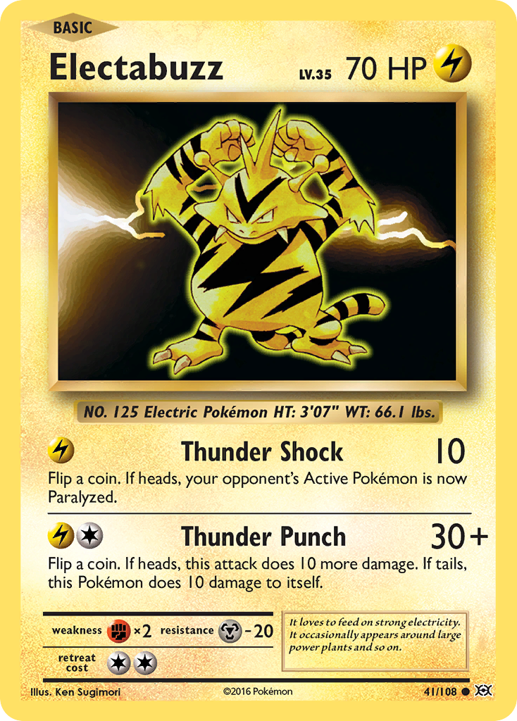 Electabuzz (41/108) [XY: Evolutions] | Fandemonia Ltd