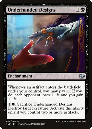 Underhanded Designs [Kaladesh] | Fandemonia Ltd