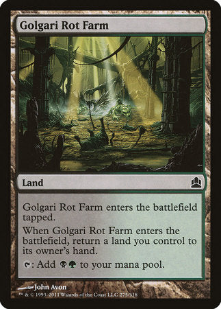 Golgari Rot Farm [Commander 2011] | Fandemonia Ltd