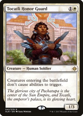 Tocatli Honor Guard [Ixalan Promos] | Fandemonia Ltd