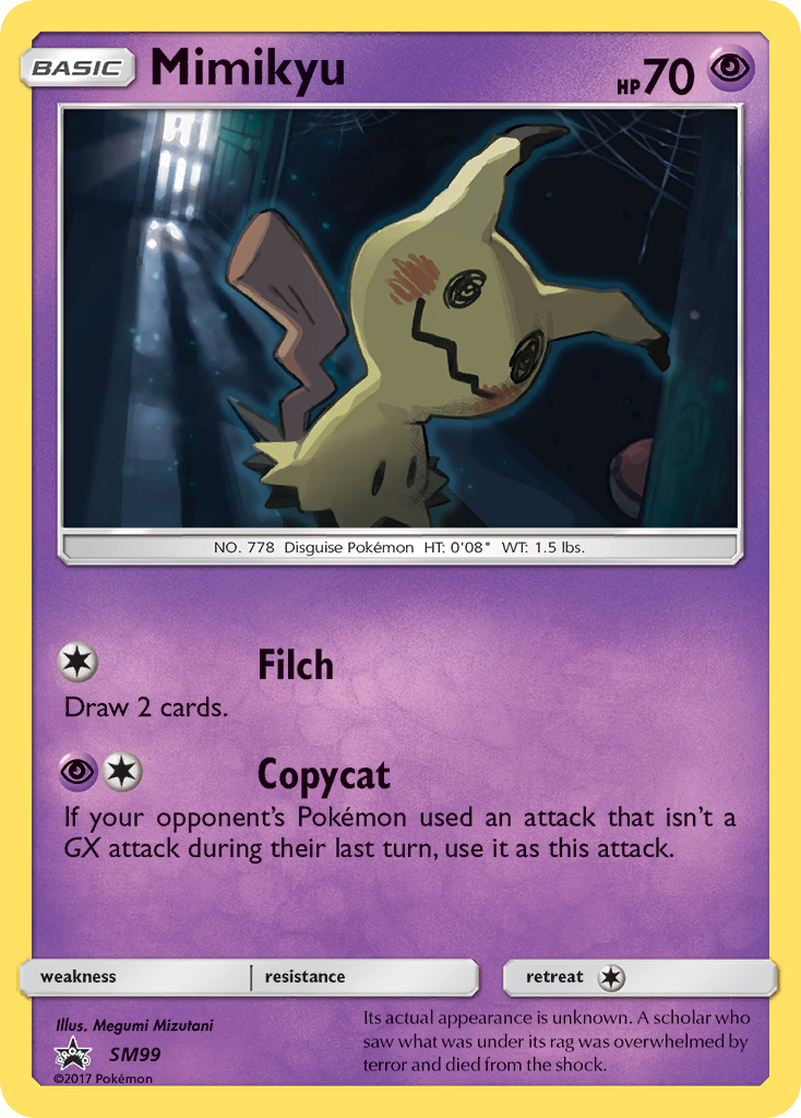 Mimikyu (SM99) [Sun & Moon: Black Star Promos] | Fandemonia Ltd