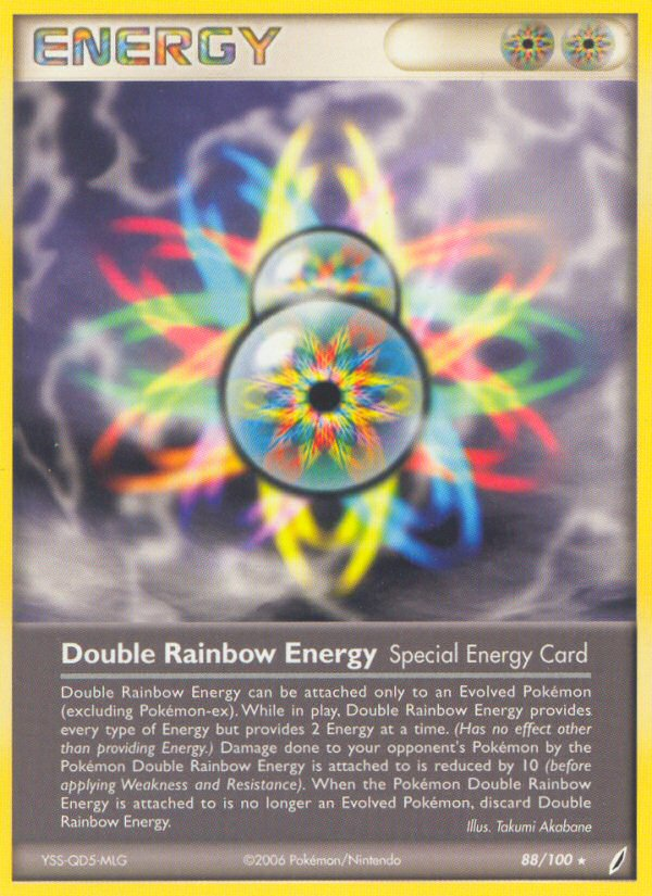 Double Rainbow Energy (88/100) [EX: Crystal Guardians] | Fandemonia Ltd