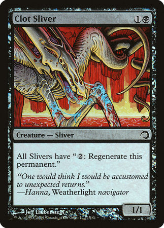 Clot Sliver [Premium Deck Series: Slivers] | Fandemonia Ltd