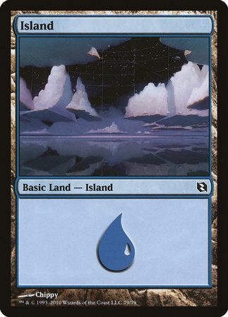 Island (79) [Duel Decks: Elspeth vs. Tezzeret] | Fandemonia Ltd