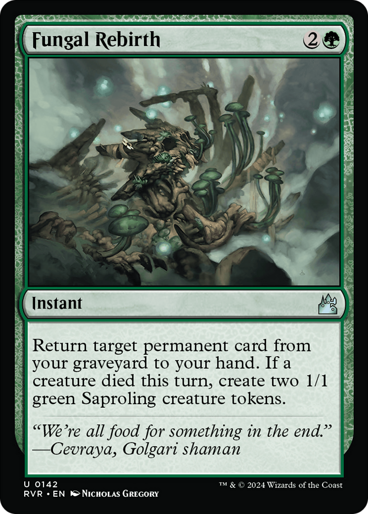 Fungal Rebirth [Ravnica Remastered] | Fandemonia Ltd