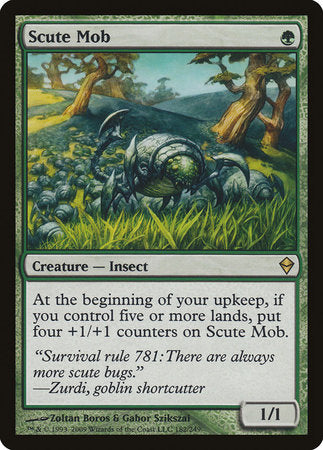 Scute Mob [Zendikar] | Fandemonia Ltd