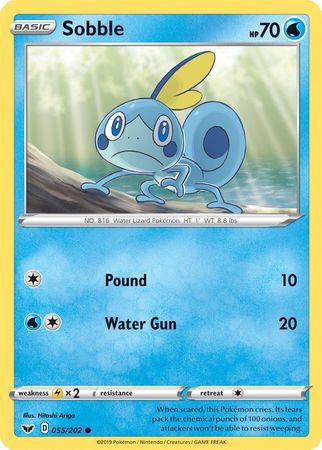 Sobble (055/202) (Premium Collection) [Sword & Shield: Base Set] | Fandemonia Ltd