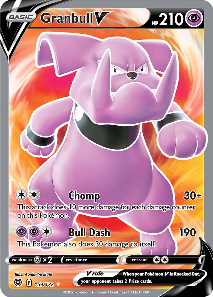 Granbull V (159/172) [Sword & Shield: Brilliant Stars] | Fandemonia Ltd