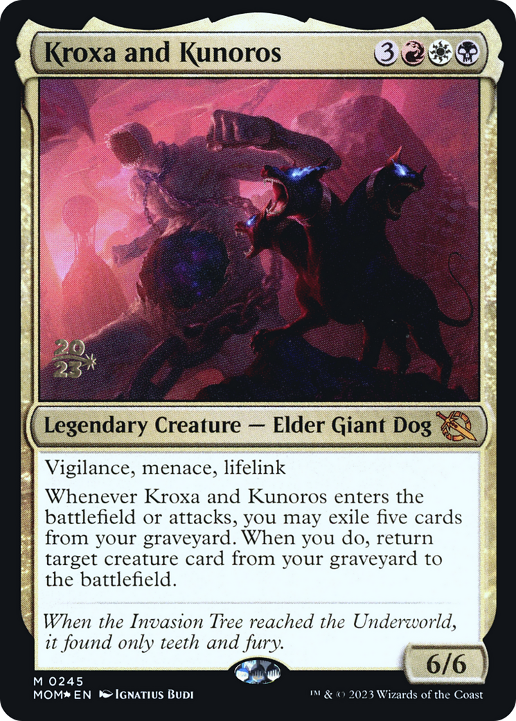 Kroxa and Kunoros [March of the Machine Prerelease Promos] | Fandemonia Ltd