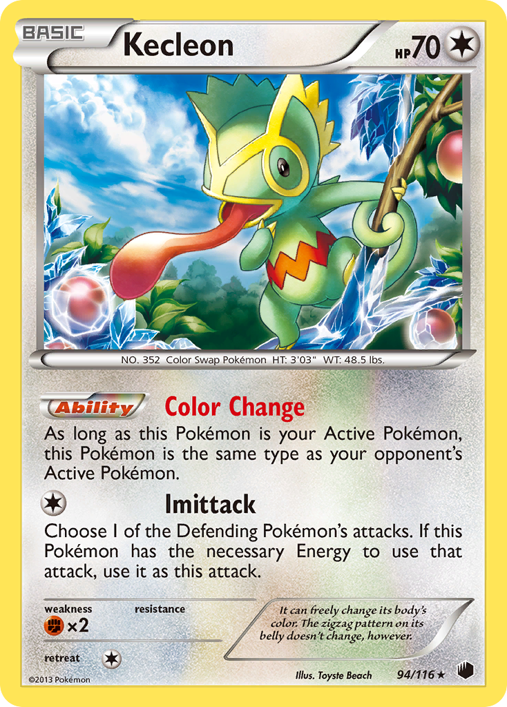 Kecleon (94/116) [Black & White: Plasma Freeze] | Fandemonia Ltd