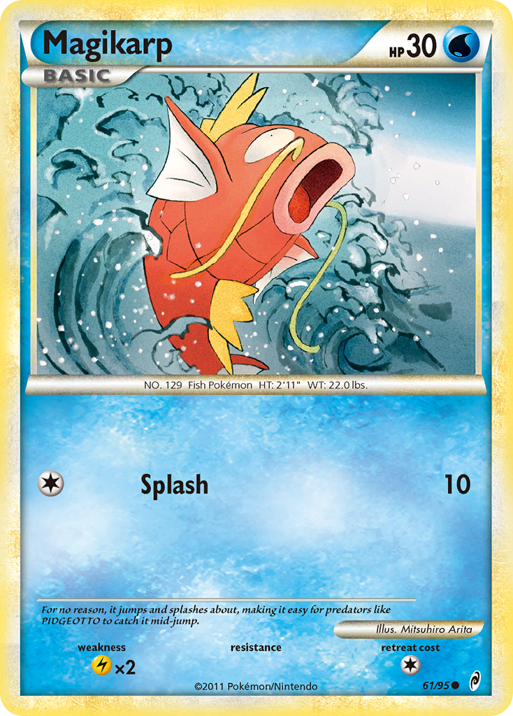 Magikarp (61/95) [HeartGold & SoulSilver: Call of Legends] | Fandemonia Ltd