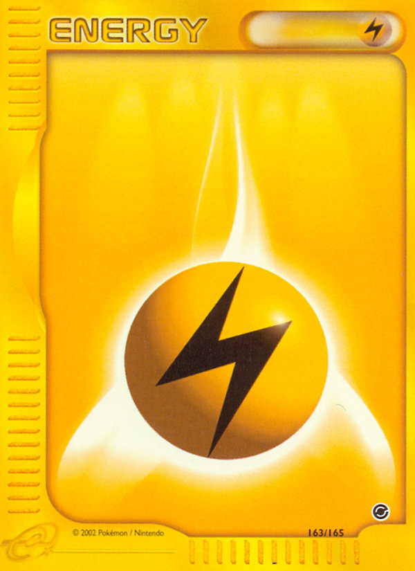 Lightning Energy (163/165) [Expedition: Base Set] | Fandemonia Ltd