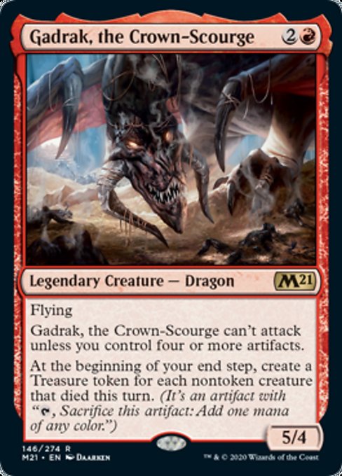 Gadrak, the Crown-Scourge [Core Set 2021] | Fandemonia Ltd