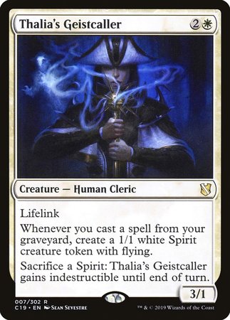 Thalia's Geistcaller [Commander 2019] | Fandemonia Ltd