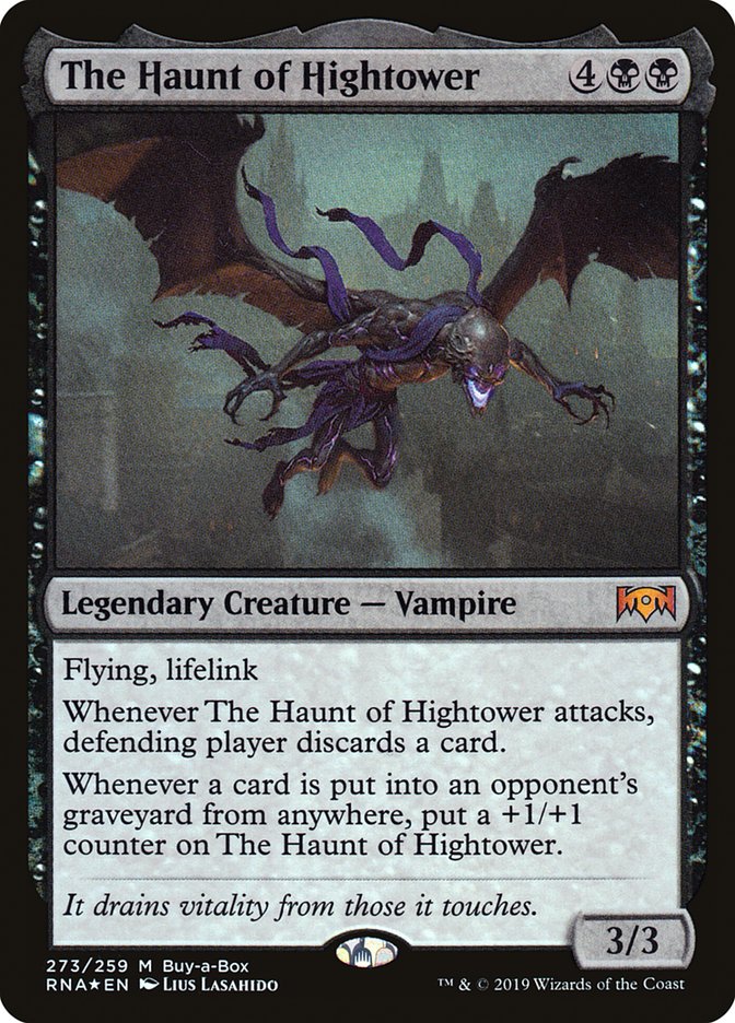 The Haunt of Hightower (Buy-A-Box) [Ravnica Allegiance] | Fandemonia Ltd