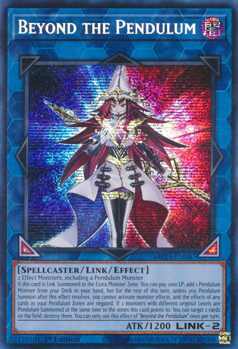 Beyond the Pendulum [MP23-EN087] Prismatic Secret Rare | Fandemonia Ltd