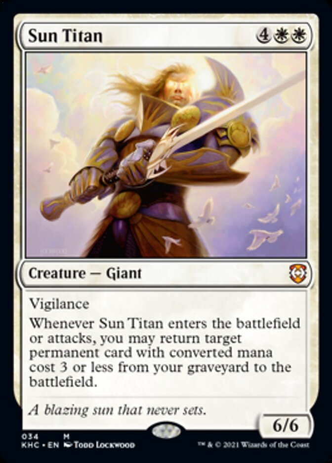 Sun Titan [Kaldheim Commander] | Fandemonia Ltd