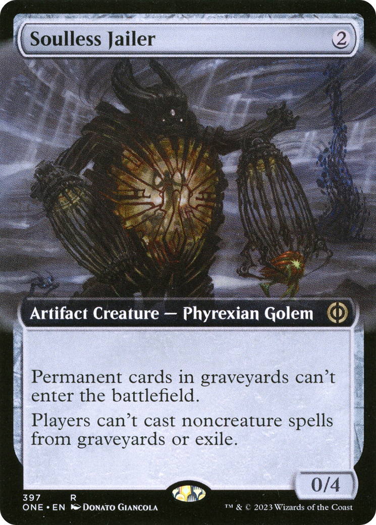 Soulless Jailer (Extended Art) [Phyrexia: All Will Be One] | Fandemonia Ltd