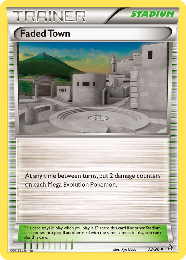 Faded Town (73/98) [XY: Ancient Origins] | Fandemonia Ltd