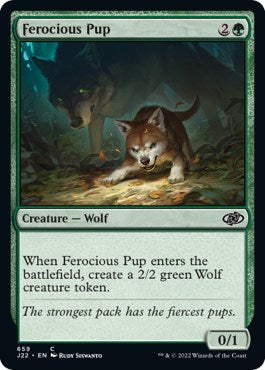 Ferocious Pup [Jumpstart 2022] | Fandemonia Ltd