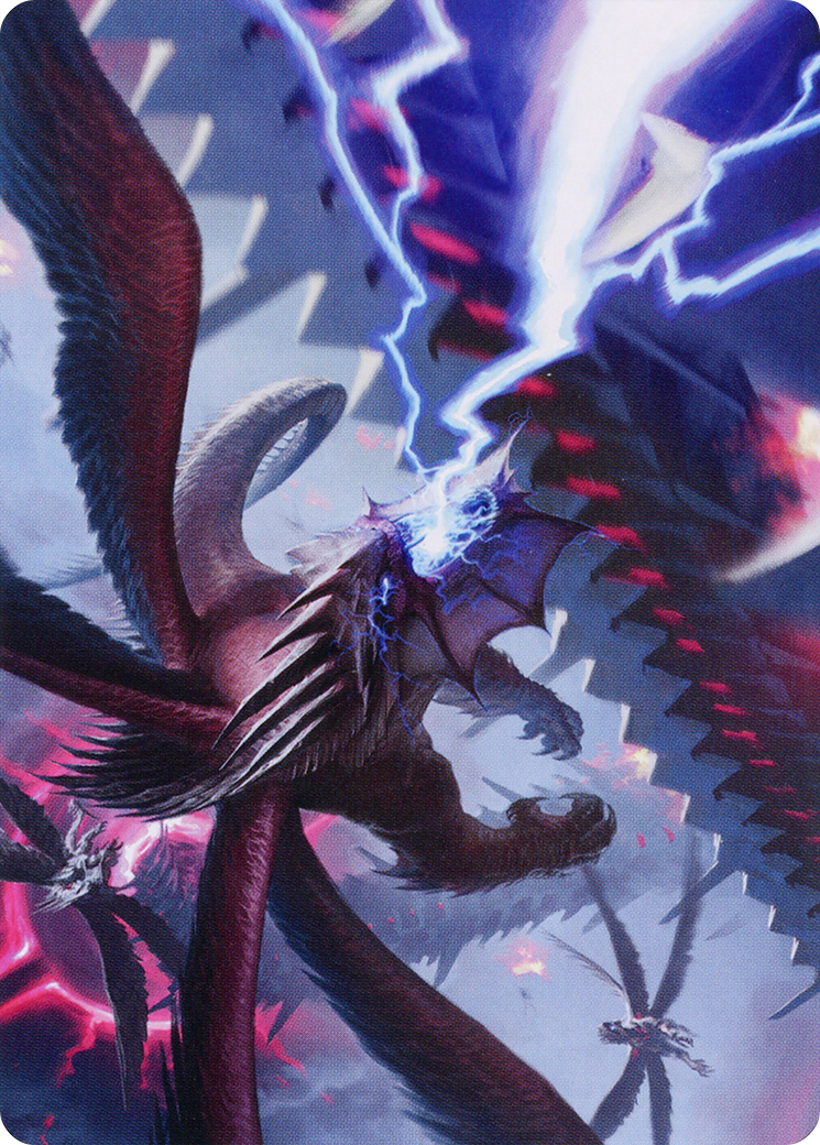 Defiant Thundermaw Art Card [March of the Machine Art Series] | Fandemonia Ltd