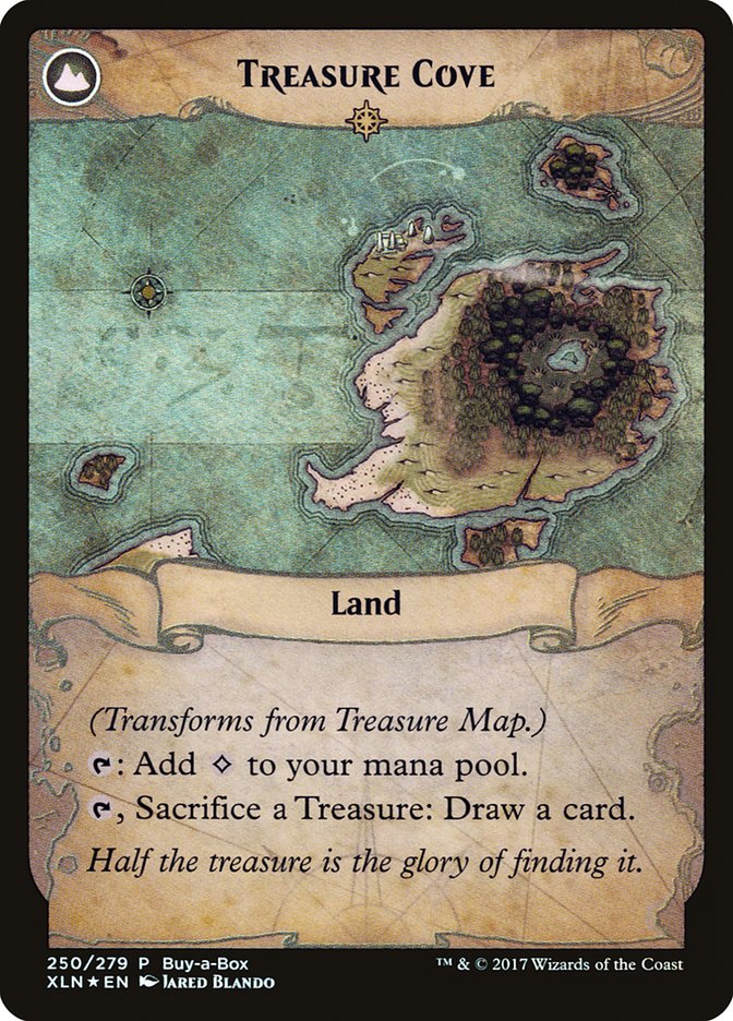 Treasure Map // Treasure Cove (Buy-A-Box) [Ixalan Treasure Chest] | Fandemonia Ltd