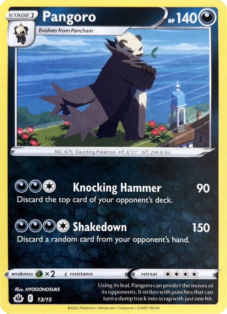 Pangoro (13/15) [McDonald's Promos: Match Battle] | Fandemonia Ltd