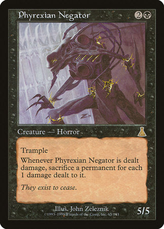 Phyrexian Negator [Urza's Destiny] | Fandemonia Ltd