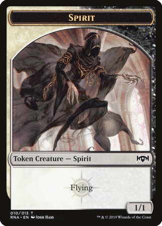 Spirit Token [Ravnica Allegiance Tokens] | Fandemonia Ltd