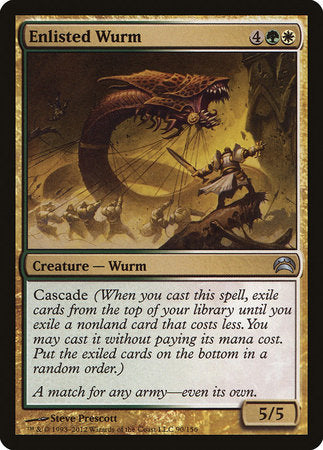 Enlisted Wurm [Planechase 2012] | Fandemonia Ltd