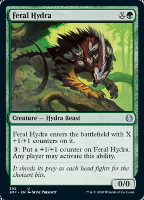 Feral Hydra [Jumpstart] | Fandemonia Ltd