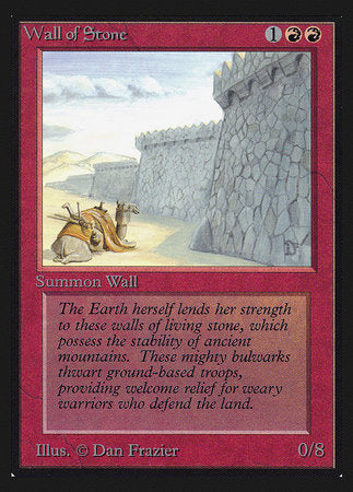 Wall of Stone (CE) [Collectors’ Edition] | Fandemonia Ltd