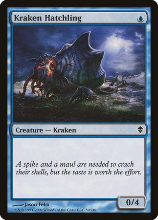 Kraken Hatchling [Zendikar] | Fandemonia Ltd