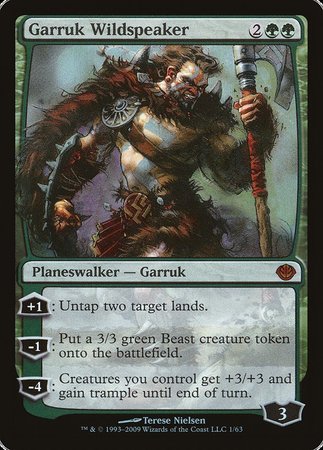 Garruk Wildspeaker [Duel Decks: Garruk vs. Liliana] | Fandemonia Ltd