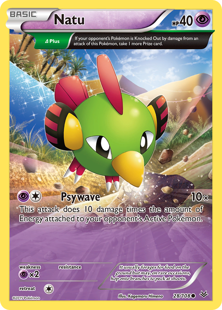 Natu (28/108) [XY: Roaring Skies] | Fandemonia Ltd