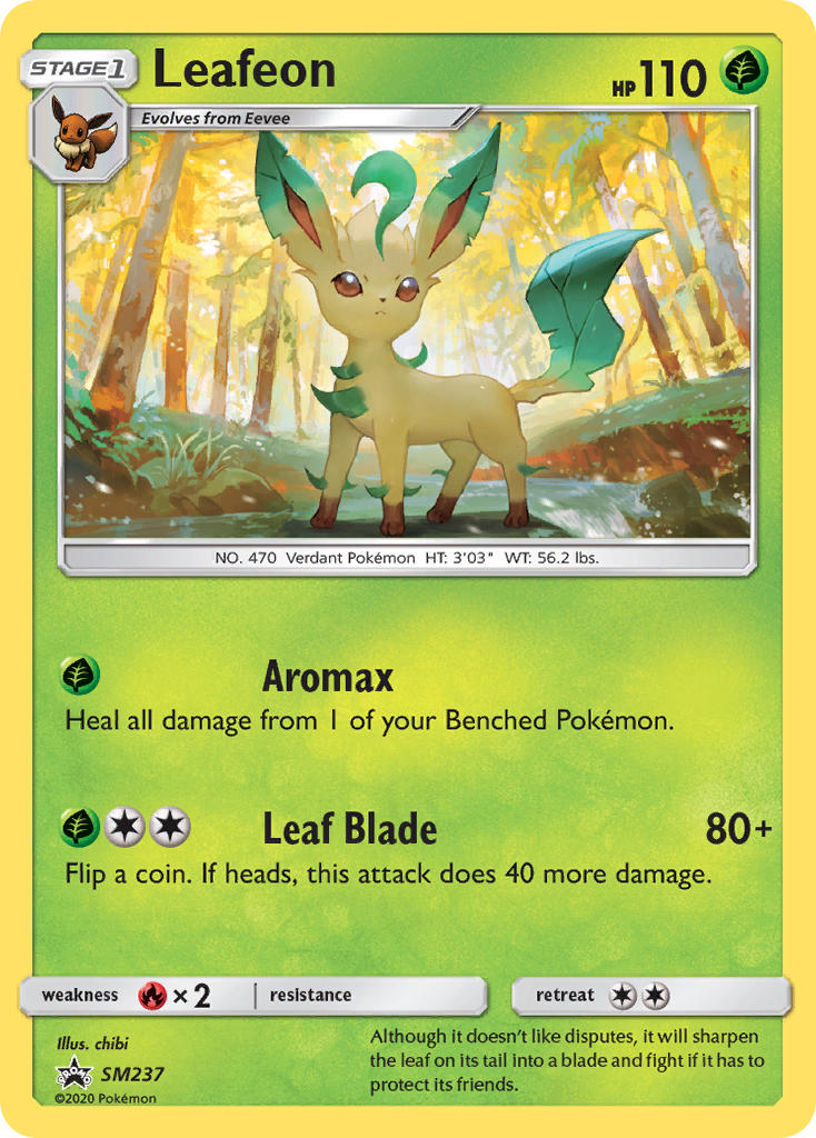 Leafeon (SM237) [Sun & Moon: Black Star Promos] | Fandemonia Ltd