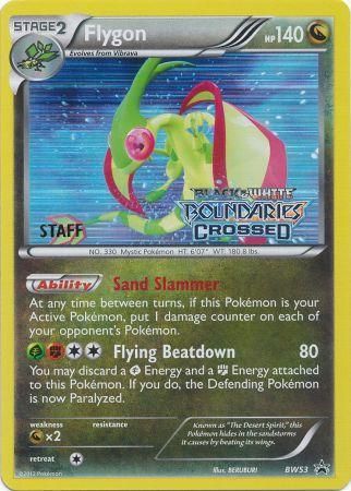 Flygon (BW53) (Staff Prerelease Promo) [Black & White: Black Star Promos] | Fandemonia Ltd