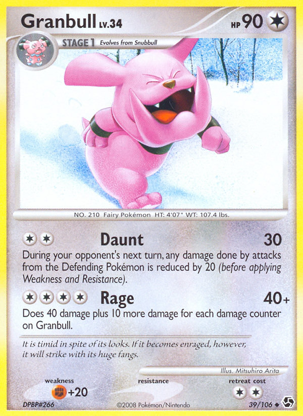 Granbull (39/106) [Diamond & Pearl: Great Encounters] | Fandemonia Ltd