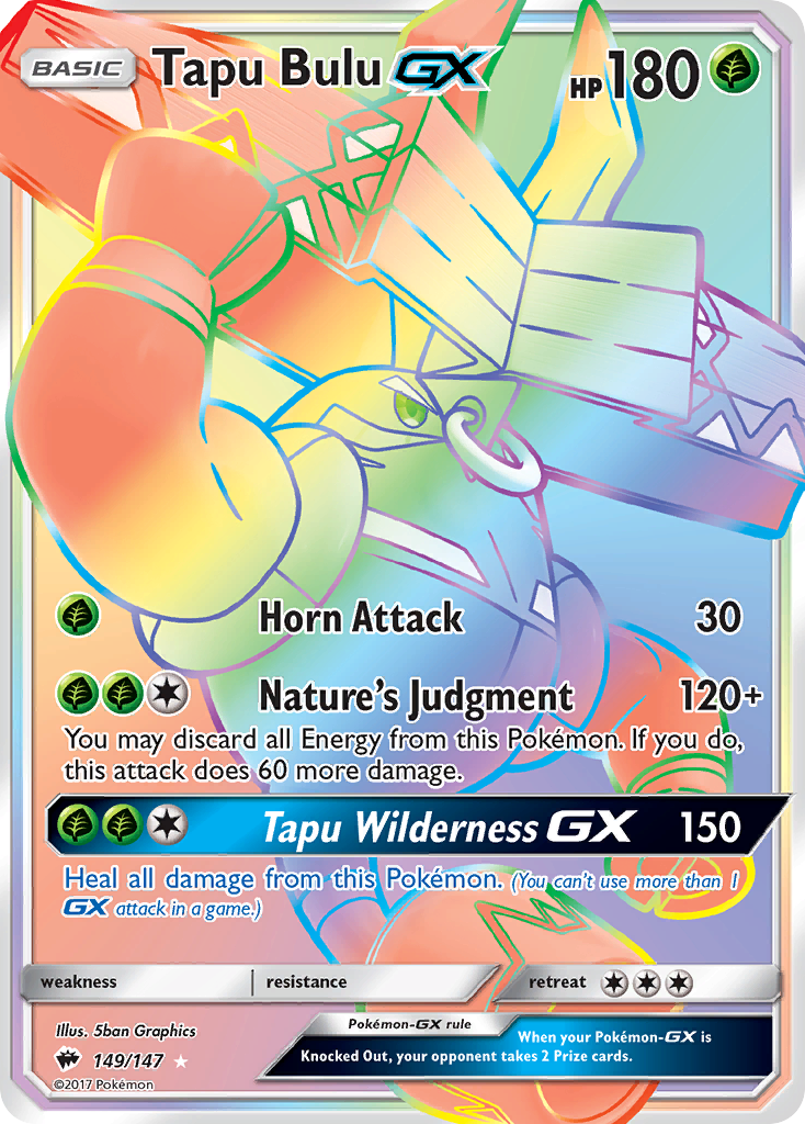 Tapu Bulu GX (149/147) [Sun & Moon: Burning Shadows] | Fandemonia Ltd